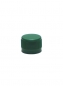 Preview: Klapp-Kunststoffdeckel PCO28 grün mit Ausgiesser und Garantiering für PET-Flaschen